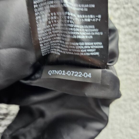 Volcom Shirt Mens Small Black White Plaid Long Sleeve Fleece Snap Closure - Picture 7 of 11